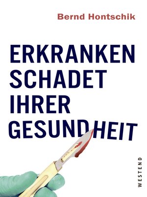 cover image of Erkranken schadet Ihrer Gesundheit